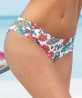 Slip de bain charme ANTIGEL LA TROPICALE BLANC