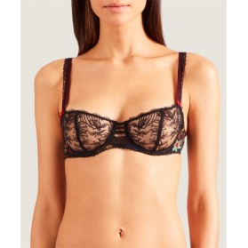 Soutien-gorge corbeille AUBADE REINE DES PRES REGLISSE