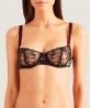 Soutien-gorge corbeille AUBADE REINE DES PRES REGLISSE