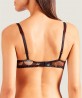 Soutien-gorge push-up AUBADE REINE DES PRES REGLISSE