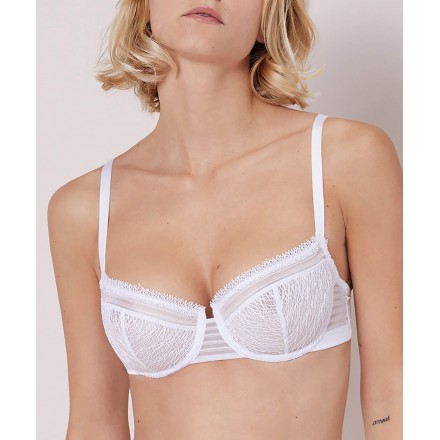 Soutien-gorge corbeille SIMONE PERELE BLOSSOM BLANC