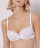 Soutien-gorge corbeille SIMONE PERELE BLOSSOM BLANC