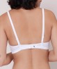 Soutien-gorge triangle sans armature SIMONE PERELE BLOSSOM BLANC