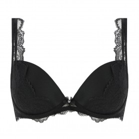 Soutien-gorge coque LISE CHARMEL FEMINITE DENTELLE NOIR