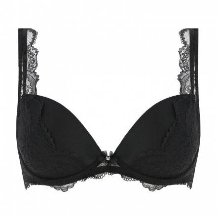 Soutien-gorge coque LISE CHARMEL FEMINITE DENTELLE NOIR