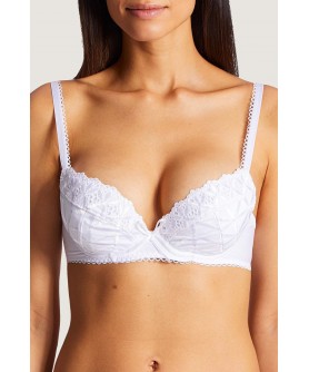 Soutien-gorge push-up AUBADE BAHIA&MOI BLANC