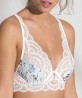 Soutien-gorge bralette armature ANTINEA DE LISE CHARMEL JARDIN FRAICHEUR MENTHE ACQUA