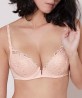 Soutien-gorge push-up SIMONE PERELE SAGA ROSE POUDRE