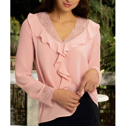 Blouse LISE CHARMEL FLEUR CITADINE PINK CITADINE