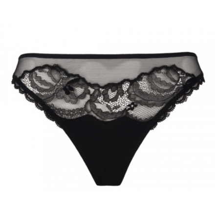 String LISE CHARMEL FEMINITE DENTELLE NOIR