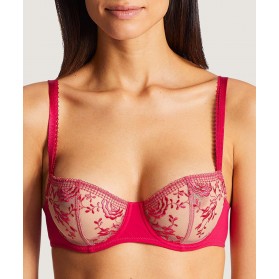 Soutien-gorge corbeille AUBADE FLEUR DE PASSION AMARYLLIS