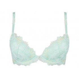 Soutien-gorge push-up LISE CHARMEL DRESSING FLORAL FLORAL JADE