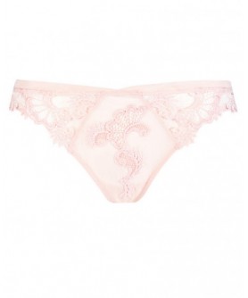 Tanga LISE CHARMEL DRESSING FLORAL BLANC