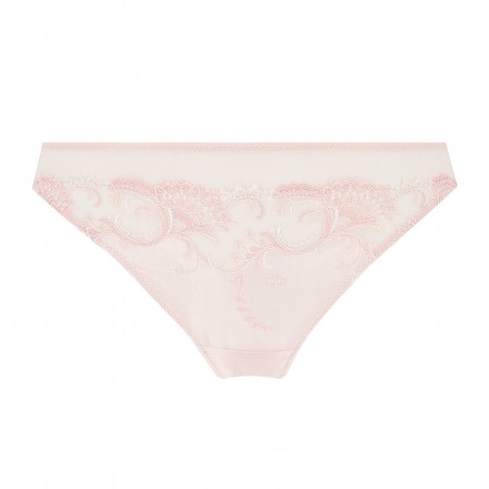 Tanga LISE CHARMEL SPLENDEUR SOIE SENSUEL ROSE