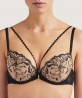 Soutien-gorge coque AUBADE ENCRE DE CHINE OMBRE