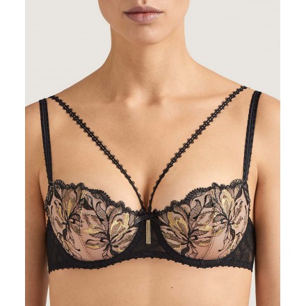 Soutien-gorge corbeille AUBADE ENCRE DE CHINE OMBRE