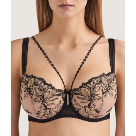 Soutien-gorge corbeille confort AUBADE ENCRE DE CHINE OMBRE