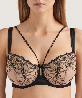 Soutien-gorge corbeille confort AUBADE ENCRE DE CHINE OMBRE