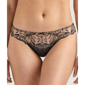 Tanga AUBADE ENCRE DE CHINE OMBRE