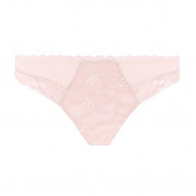 Tanga ANTINEA DE LISE CHARMEL PERGOLA DENTELLE ROSE PERGOLA