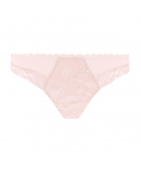 Tanga ANTINEA DE LISE CHARMEL PERGOLA DENTELLE ROSE PERGOLA