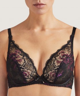 Soutien-gorge triangle push-up AUBE AMOUREUSE VIOLETTA