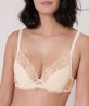 Soutien-gorge push-up triangle SIMONE PERELE NUANCE PERLE IVOIRE