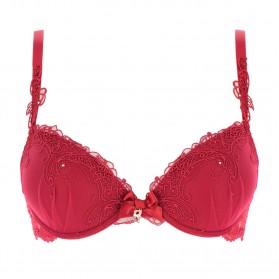 Soutien-gorge coque LISE CHARMEL SOIR DE VENISE ROUGE VENISE