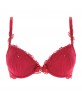 Soutien-gorge coque LISE CHARMEL SOIR DE VENISE ROUGE VENISE