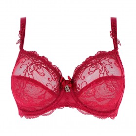 Soutien-gorge armatures bien-être LISE CHARMEL SOIR DE VENISE ROUGE VENISE