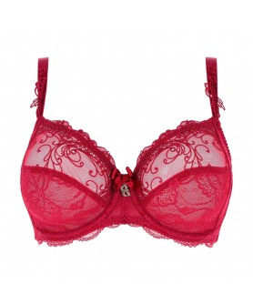 Soutien-gorge armatures bien-être LISE CHARMEL SOIR DE VENISE ROUGE VENISE