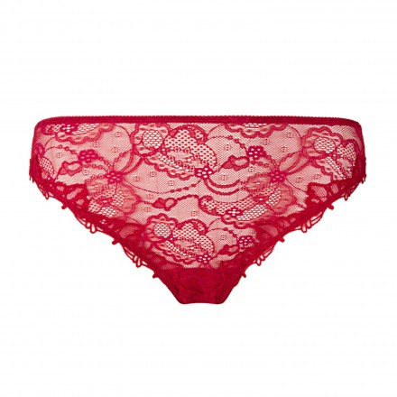 Slip fantaisie LISE CHARMEL SOIR DE VENISE ROUGE VENISE