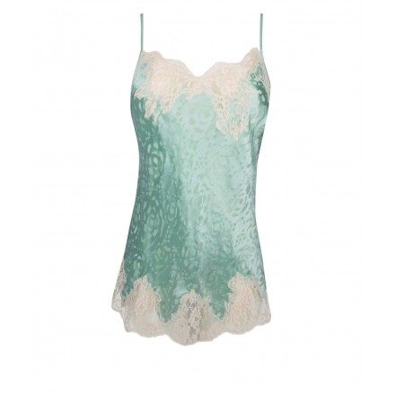 Babydoll LISE CHARMEL DRESSING FLORAL FLORAL JADE