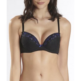 Soutien-gorge push-up AUBADE ALLEE DES PLAISIRS MINUIT