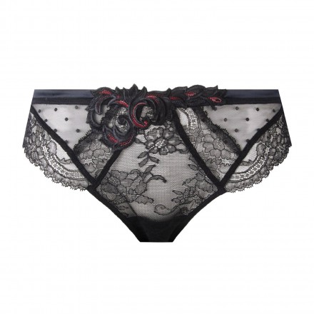 Slip séduction LISE CHARMEL SOIREE LIBERTINE NOIR LIBERTINE