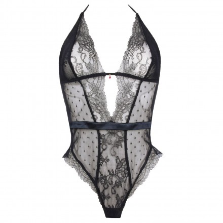 Body dentelle LISE CHARMEL SOIREE LIBERTINE NOIR LIBERTINE