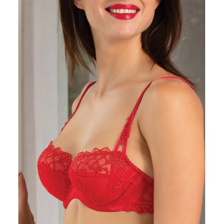 Soutien-gorge corbeille LISE CHARMEL CHARME FUTUR ROUGE