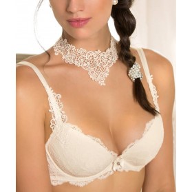 Soutien-gorge push-up LISE CHARMEL EXCEPTION CHARME NACRE