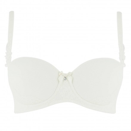 Soutien-gorge bandeau coque LISE CHARMEL EXCEPTION CHARME NACRE