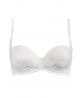 Soutien-gorge bandeau bretelles amovibles LISE CHARMEL EXCEPTION CHARME NACRE