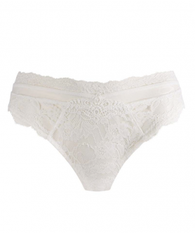 Slip séduction LISE CHARMEL EXCEPTION CHARME NACRE