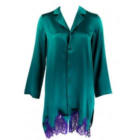 Chemise soie LISE CHARMEL SPLENDEUR SOIE SPLENDEUR TURQUOISE