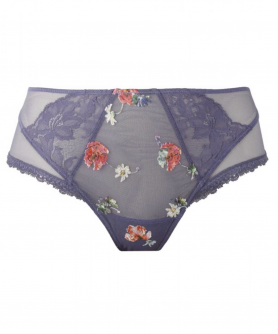 Shorty EPRISE DE LISE CHARMEL FLORAL ORCHIDEE GRIS ORCHIDEE