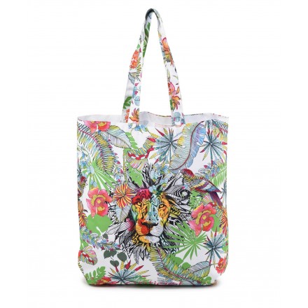 Sac de plage ANTIGEL LA TROPICALE BLANC TROPICAL