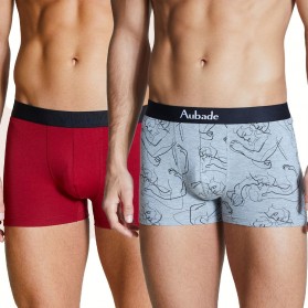 Duo Boxer AUBADE MEN BLEU LOVE