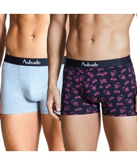 Duo Boxer AUBADE MEN NEON SKULL