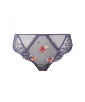 Slip fantaisie LISE CHARMEL REVE ORCHIDEE GRIS ORCHID