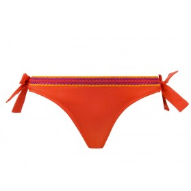 Slip de bain bikini ANTIGEL L'ECOCHERIE ORANGE BRULE