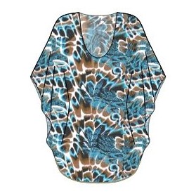 Poncho ANTIGEL L'ANIMA BLEUE PEAU BLEUE