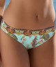 Slip de bain LISE CHARMEL FLEURS LAGON LAGON AZUR